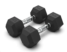 Гантель неразборная гексагональная VF-H090 (9 кг)