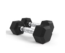 Гантели DFC Гексагональные, 2 шт. по 6 кг