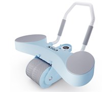 Тренажёр для пресса AB Roller SND голубой с ковриком 45 х 30 x 3.5 cм