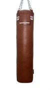 Мешок боксерский набивной TOTALBOX кожа 30*120-45 корич