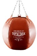 Груша боксерская набивная Шар LOFT TOTALBOX кожа