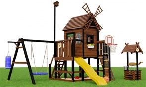 Детская площадка Markvel Мельница Marvill 1 + игровой колодец Reverso