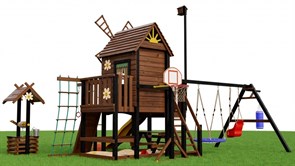 Детская площадка Markvel Мельница Marvill 2 + игровой колодец Reverso