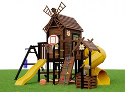Детская площадка Markvel Мельница Marvill 4 + игровой колодец Reverso