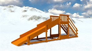 Заливная горка Markvel Зима 1