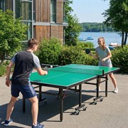 Всепогодный теннисный стол UNIX Line для улицы outdoor 14 мм SMC, зеленый - Выставочный образец