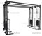 ТРБО2500-Д-О-4К-80 Тренажер блочный реабилитационный сдвоенный кроссовер стеки по 80 кг высота 2500 мм (облегченный) - фото 21115