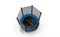 EVO JUMP External 6ft Blue + Lower net Батут с внешней сеткой и лестницей диаметр 6ft синий + нижняя сеть - фото 34431