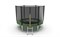EVO JUMP External 8ft Green Батут с внешней сеткой и лестницей диаметр 8ft зеленый - фото 34445