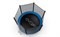 EVO JUMP External 8ft Blue Батут с внешней сеткой и лестницей диаметр 8ft синий - фото 34448