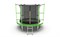 EVO JUMP Internal 8ft Green Батут с внутренней сеткой и лестницей диаметр 8ft зеленый - фото 34449