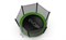 EVO JUMP External 8ft Green + Lower net Батут с внешней сеткой и лестницей диаметр 8ft зеленый + нижняя сеть - фото 34469