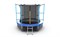 EVO JUMP Internal 8ft Blue + Lower net Батут с внутренней сеткой и лестницей диаметр 8ft синий + нижняя сеть - фото 34477