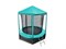 Батут OPTIFIT 8FT с крышей - фото 34531