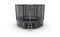 EVO JUMP External 12ft Blue + Lower net Батут с внешней сеткой и лестницей диаметр 12ft синий + нижняя сеть - фото 34550