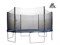 БАТУТ DFC TRAMPOLINE FITNESS С СЕТКОЙ 14FT-TR-E - фото 34557