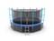 Батут EVO JUMP Internal 16ft Blue + Lower net с внутренней сеткой и лестницей диаметр 16ft синий + нижняя сеть - фото 34601