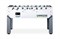 Игровой стол - футбол Nine Star Iron Men ITSF Grey (144х75,5х90) - фото 50559