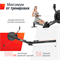 Гребной тренажер UNIX Fit аэродинамическая нагрузка / Air Rower-X черный - фото 52518