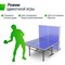 Теннисный стол UNIX Line Indoor 15 mm MDF (Blue) - фото 52583