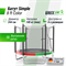 Батут UNIX Line Simple 8 ft Color (inside) - фото 55749