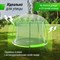 Батут UNIX Line 8 ft UFO Green - фото 55859
