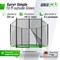 Батут UNIX Line Simple 10 ft Green (outside) - фото 55867
