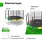 Батут UNIX Line Simple 12 ft Color (inside) - фото 56112
