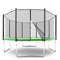 Батут UNIX Line Simple 12 ft Green (outside) - фото 56144