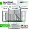 Батут UNIX Line Simple 12 ft Green (inside) - фото 56178