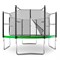 Батут UNIX Line Simple 12 ft Green (inside) - фото 56197