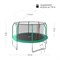 Батут UNIX Line SUPREME BASIC 12 ft (Green) - фото 56217