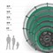 Батут UNIX Line SUPREME GAME 10 ft (Green) - фото 56239