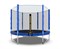 Батут DFC Trampoline Fitness с сеткой 8ft Синий - фото 56806