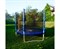 Батут DFC Trampoline Fitness с сеткой 8ft Синий - фото 56811