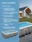 Бассейн каркасный Bestway Power Steel 56722, 412×201×122 см - фото 59679