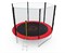 Батут с сеткой DFC PELPO 10ft с лестницей, RED - фото 59721