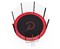 Батут с сеткой DFC PELPO 12ft с лестницей, RED - фото 59789
