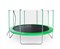 Батут DFC FEMMTO 14FT зелёный - фото 59826