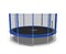 Батут DFC Trampoline Fitness с сеткой 16ft Синий - фото 59896