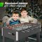 Игровой стол UNIX Line Футбол - Кикер (140х74 cм) Black - фото 60739