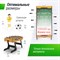 Игровой стол складной UNIX Line Футбол - Кикер (122х61 cм) Wood - фото 60766