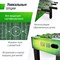 Игровой стол UNIX Line Футбол - Кикер (140х74 cм) Green - фото 60788