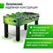 Игровой стол UNIX Line Футбол - Кикер (140х74 cм) Green - фото 60789