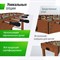 Игровой стол UNIX Line Футбол - Кикер (121х61 cм) Wood - фото 60817