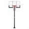 Баскетбольная стойка стационарная UNIX Line B-Stand-TG 54"x32" (140 х 80 см) R45 H230-305 см - фото 62054