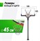 Баскетбольная стойка стационарная UNIX Line B-Stand-TG PRO 72x42 R45 H230-305 см - фото 62111