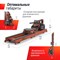 Гребной тренажер UNIX Fit тёмное дерево / Wood Rower Dark - фото 74837