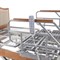 Кровать электрическая Med-Mos DB-2B с поворотным креслом в левую сторону (коричневый) с регулировкой высоты - фото 76118