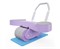 Тренажёр для пресса AB Roller SND-P фиолетовый с ковриком 34 х 17 x 0.6 cм - фото 79192